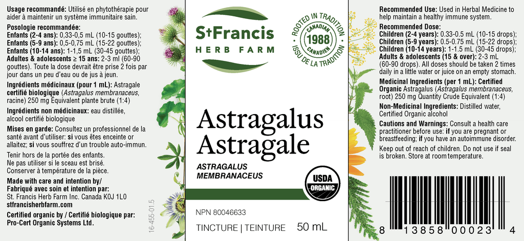 St. Francis Astragalus Canada